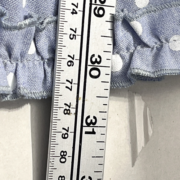 Mi Ami Mini Polka Dot Dress Spag Sraps Sweetheart Neckline Coquette Tiered SZ L - Picture 10 of 12